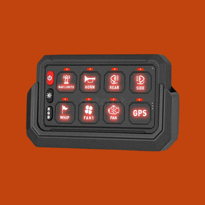 12/24V 8 Gang Wireless Switch Panel